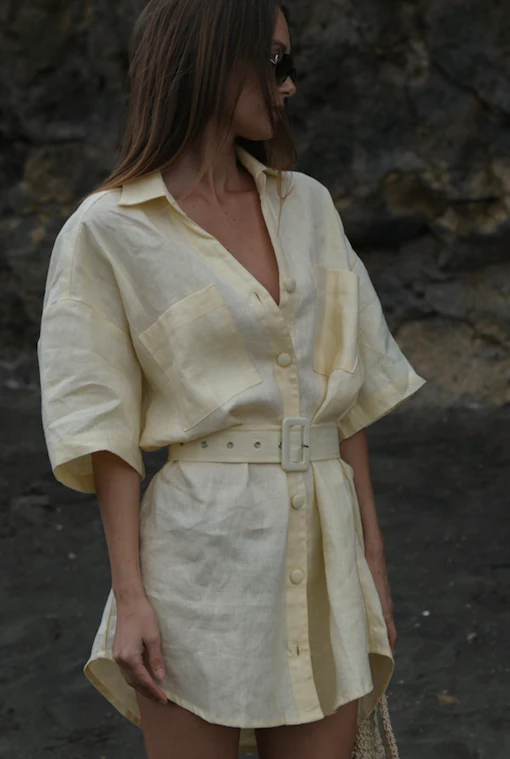 The Blake Dress / Lemon - Image 8
