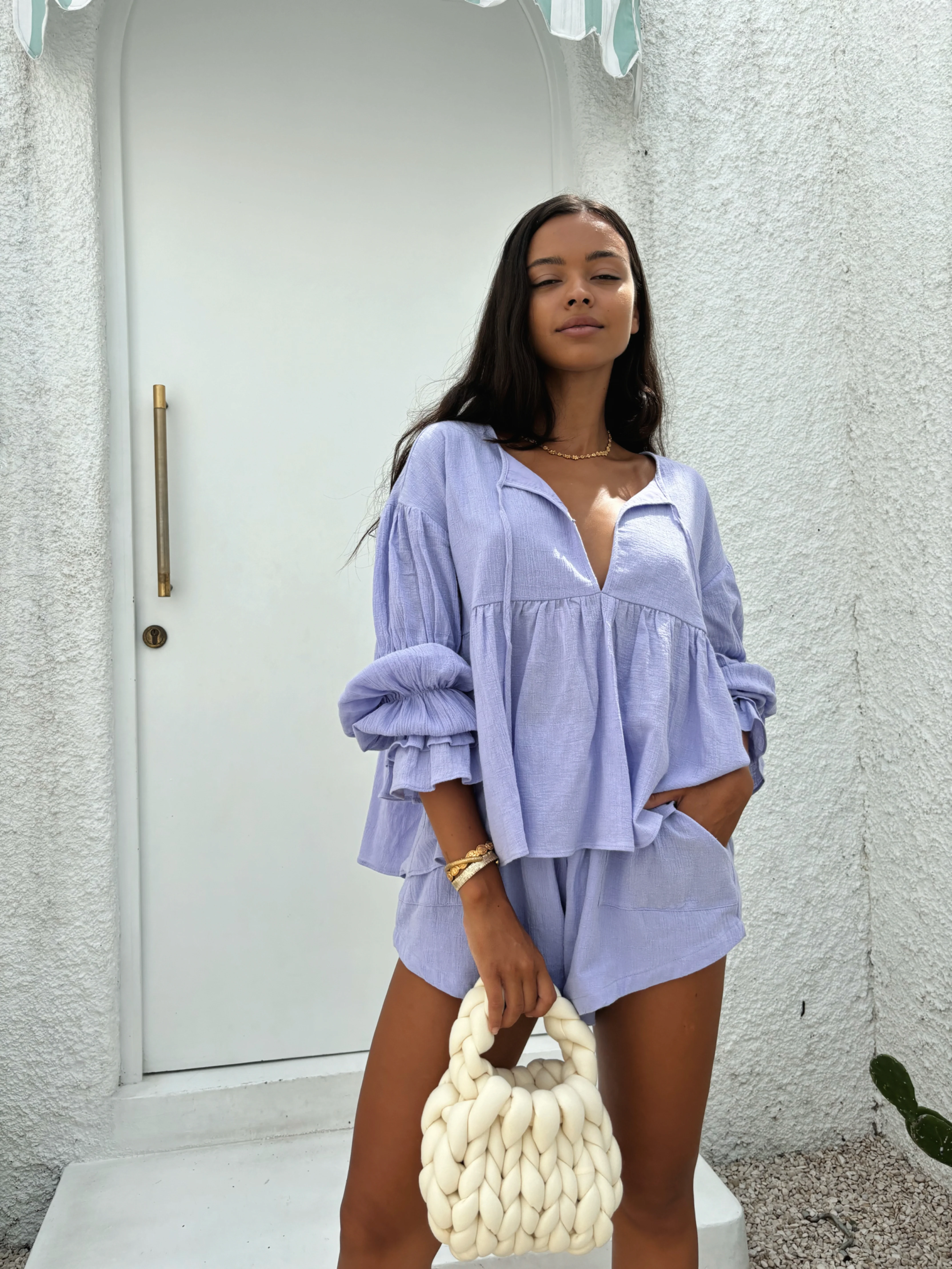 The Fox Shorts / Lilac - Image 3