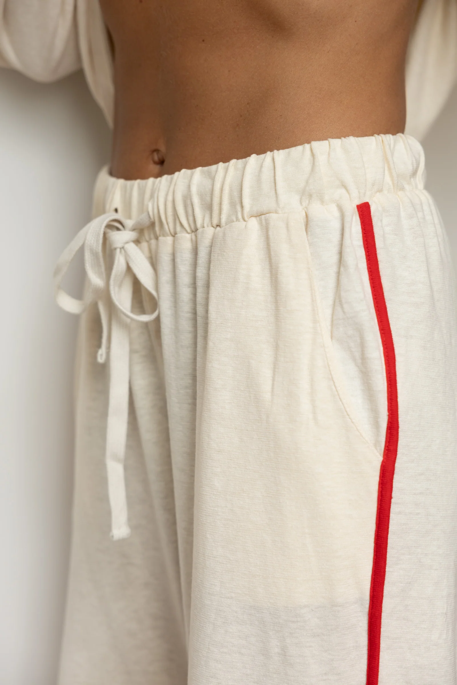 The GRLS Racer Pants - Cream - Image 3