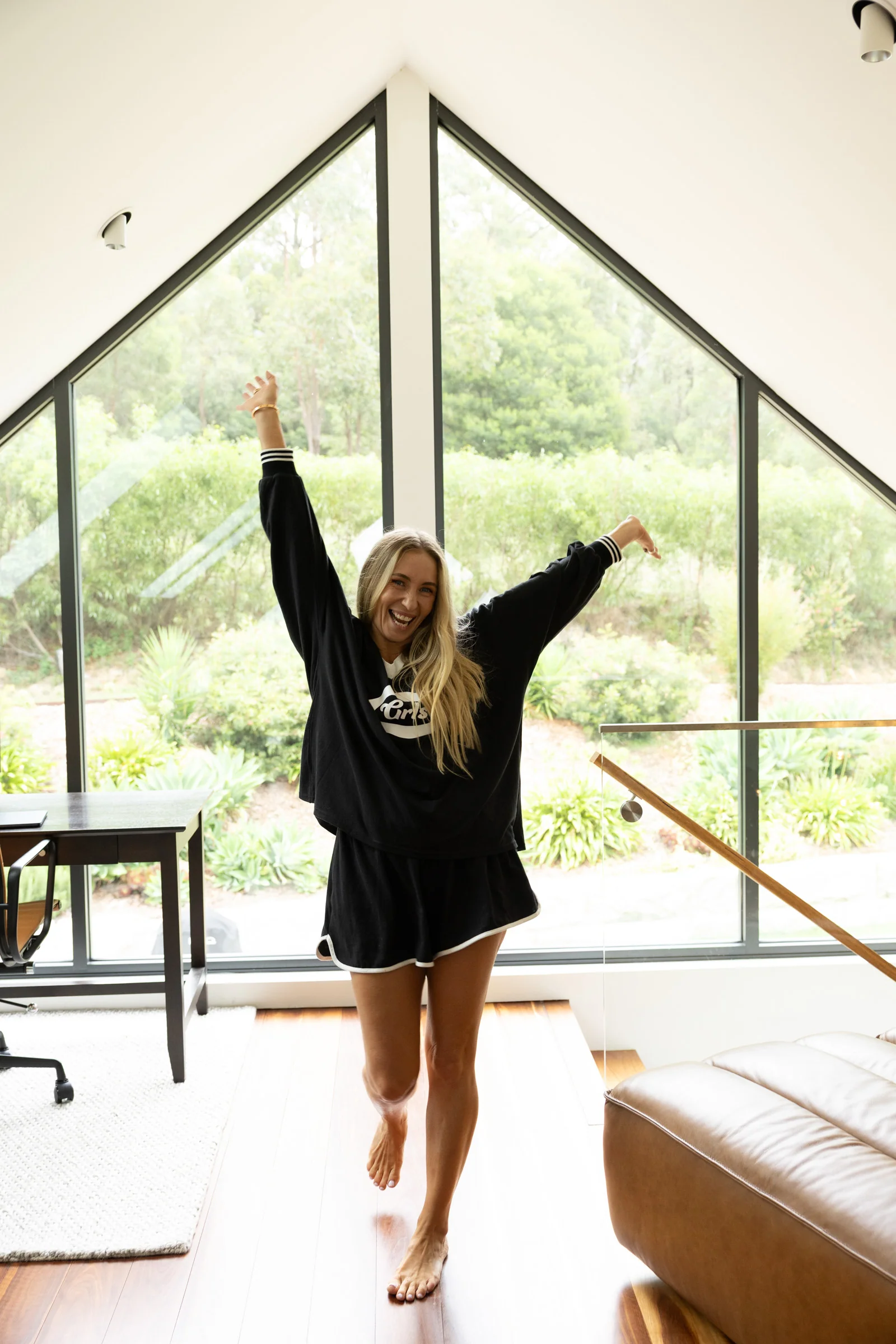 The GRLS Racer Shorts - Black - Image 4