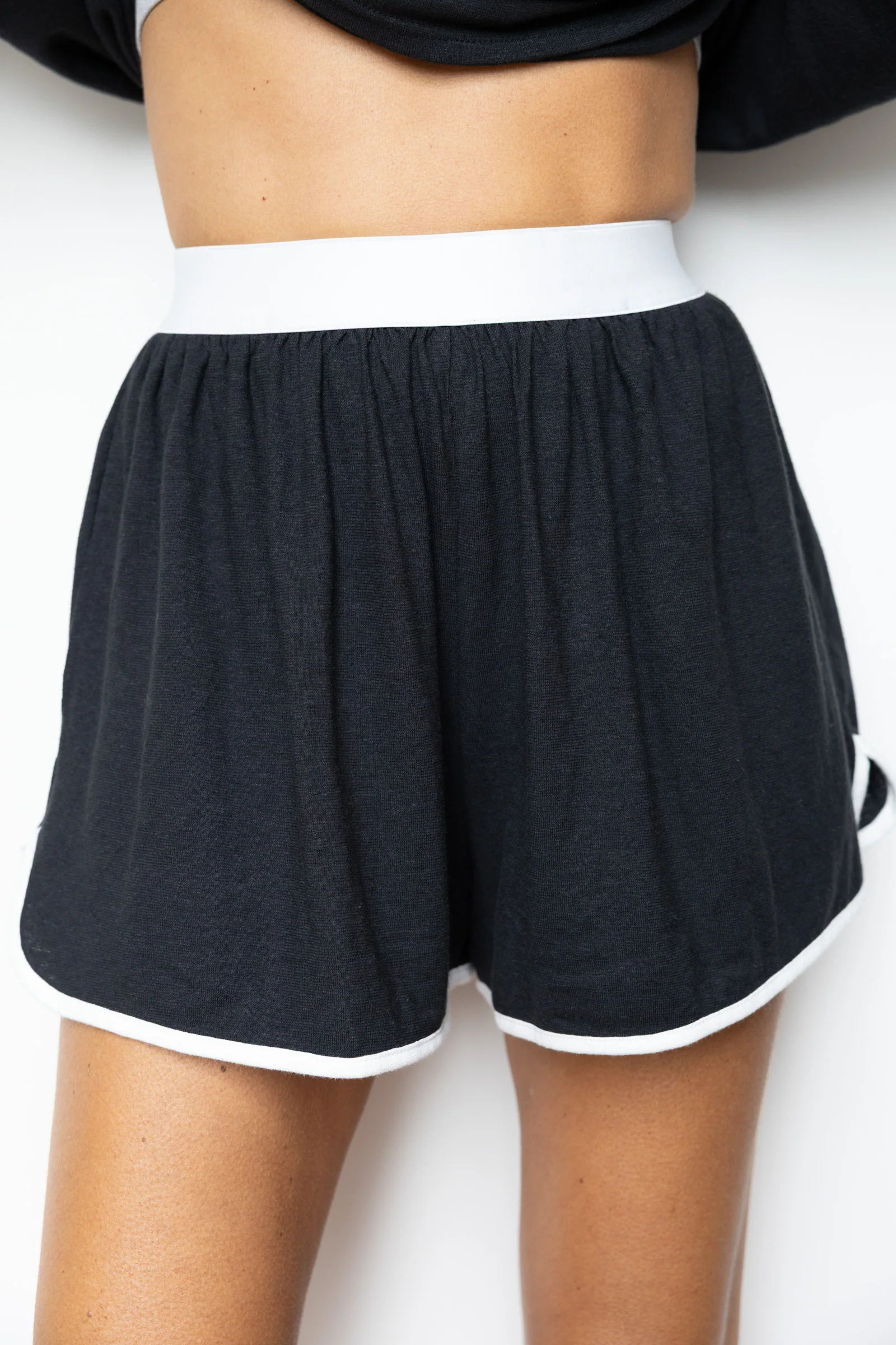 The GRLS Racer Shorts - Black - Image 5