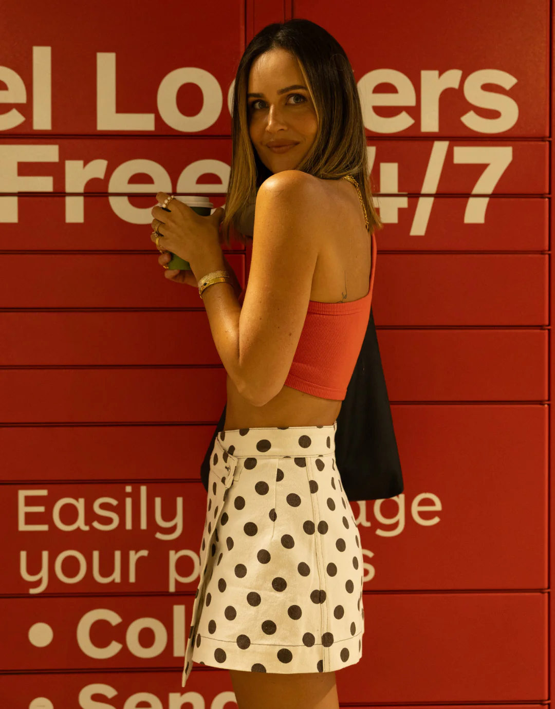 The Winnie Skirt / White Choc ( Petite sizing ) - Image 3