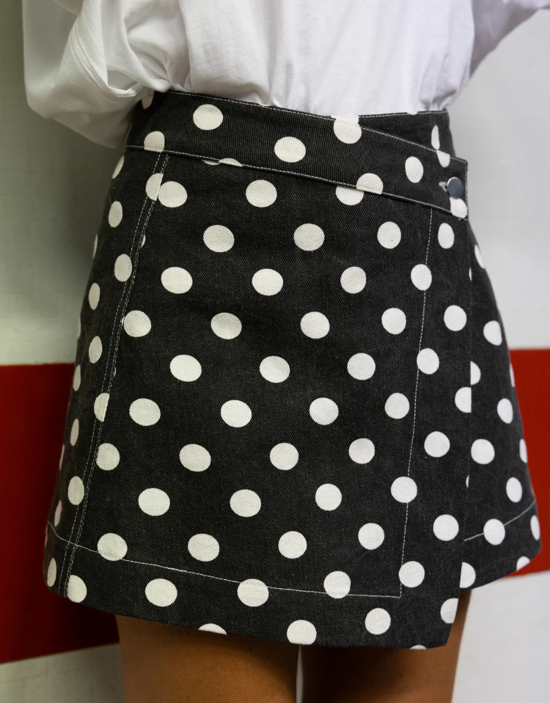 The Winnie Skirt / Black Wash - (Petite sizing) - Image 6