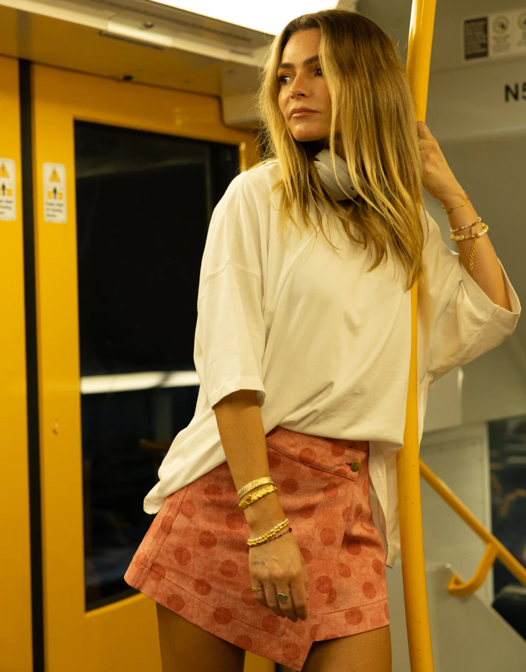 The Winnie Skirt / Pink - ( Petite sizing ) - Image 3