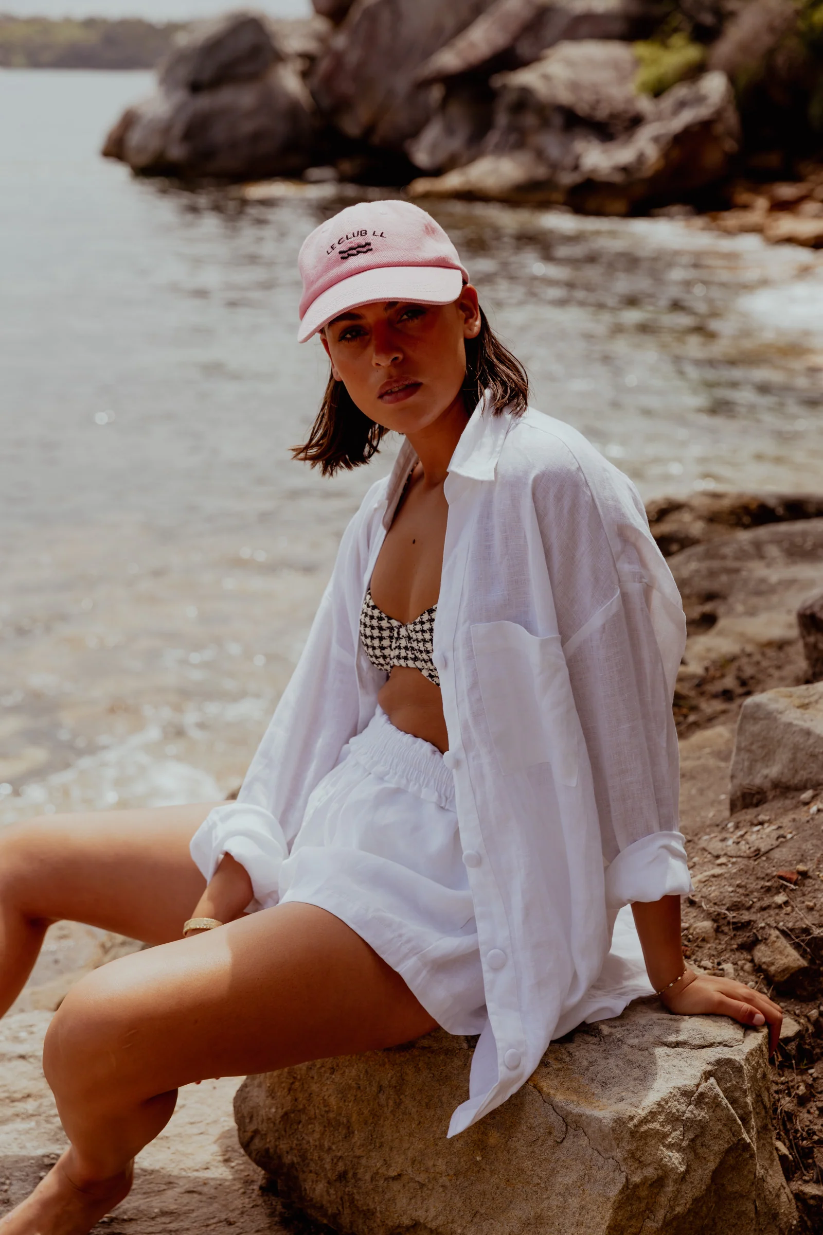 The Flo Shirt / Vanilla (100% Linen) - Image 8